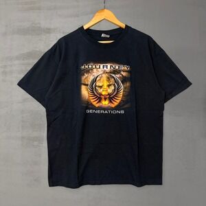 Vintage Journey Generations 2005 Tour Rock Band Tee Shirt XL